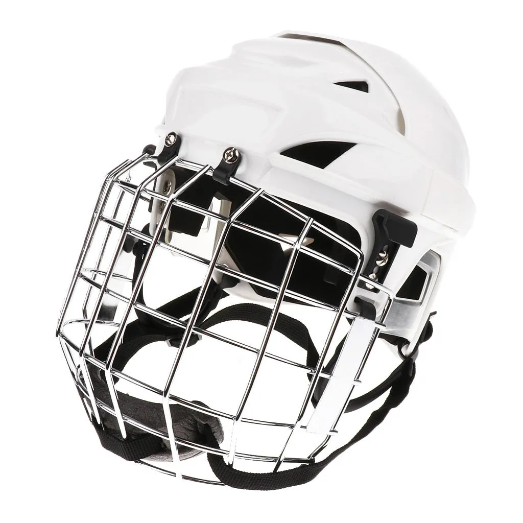 Adjustable Ice Hockey Helmet Face  Combo