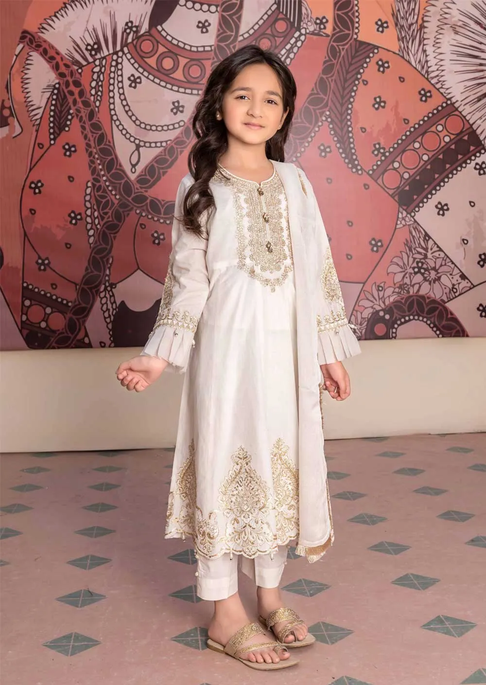 AL-626 - Readymade - Kids Luxury Pret Collection by Ally's 2023