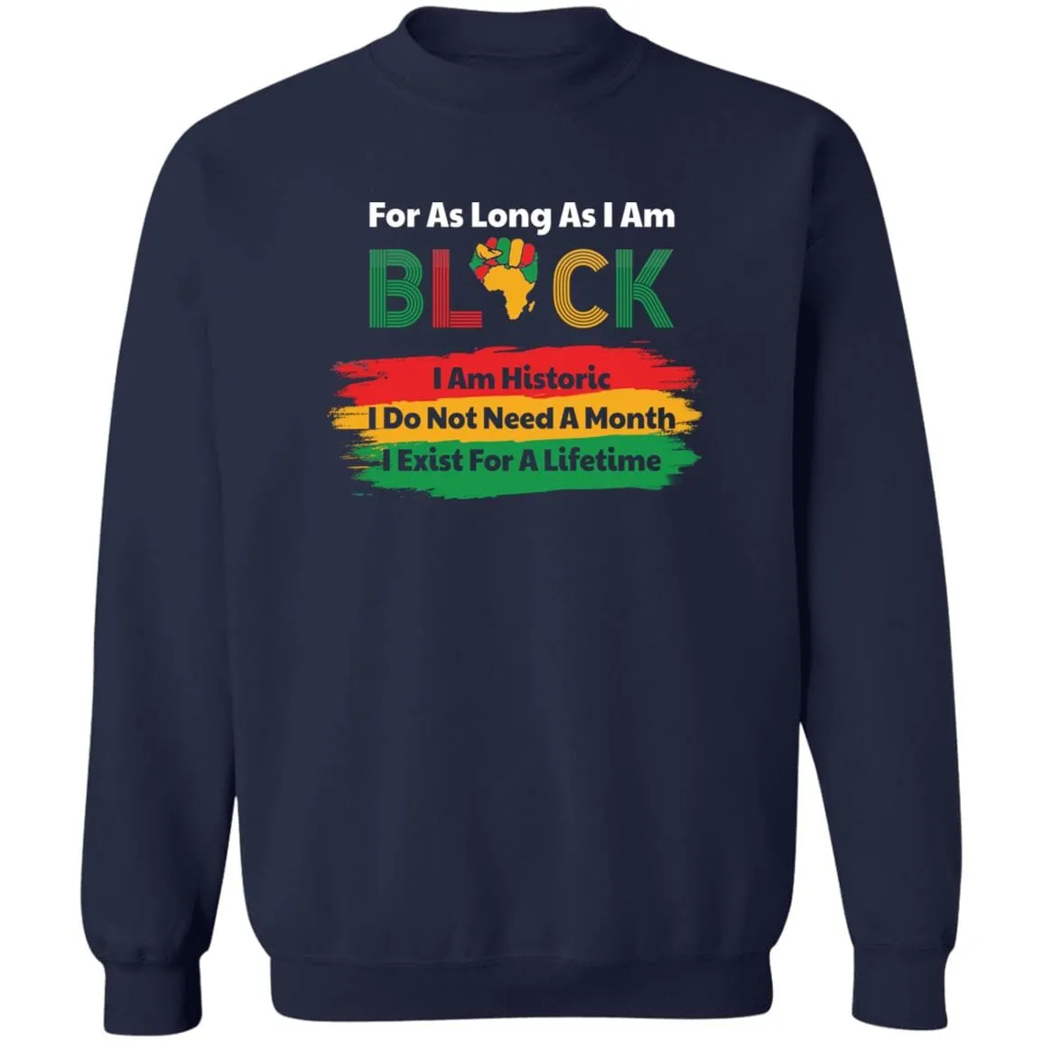 As Long As I Am Black T-shirt