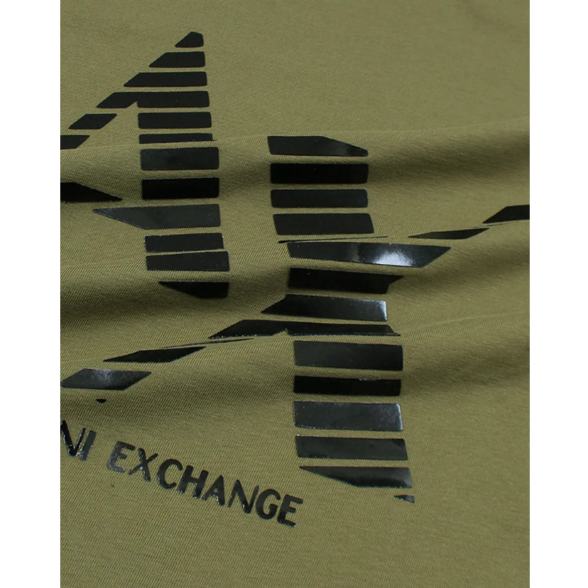 AX - Men 'Green' Premium A-X Black Gold T-Shirt AX875