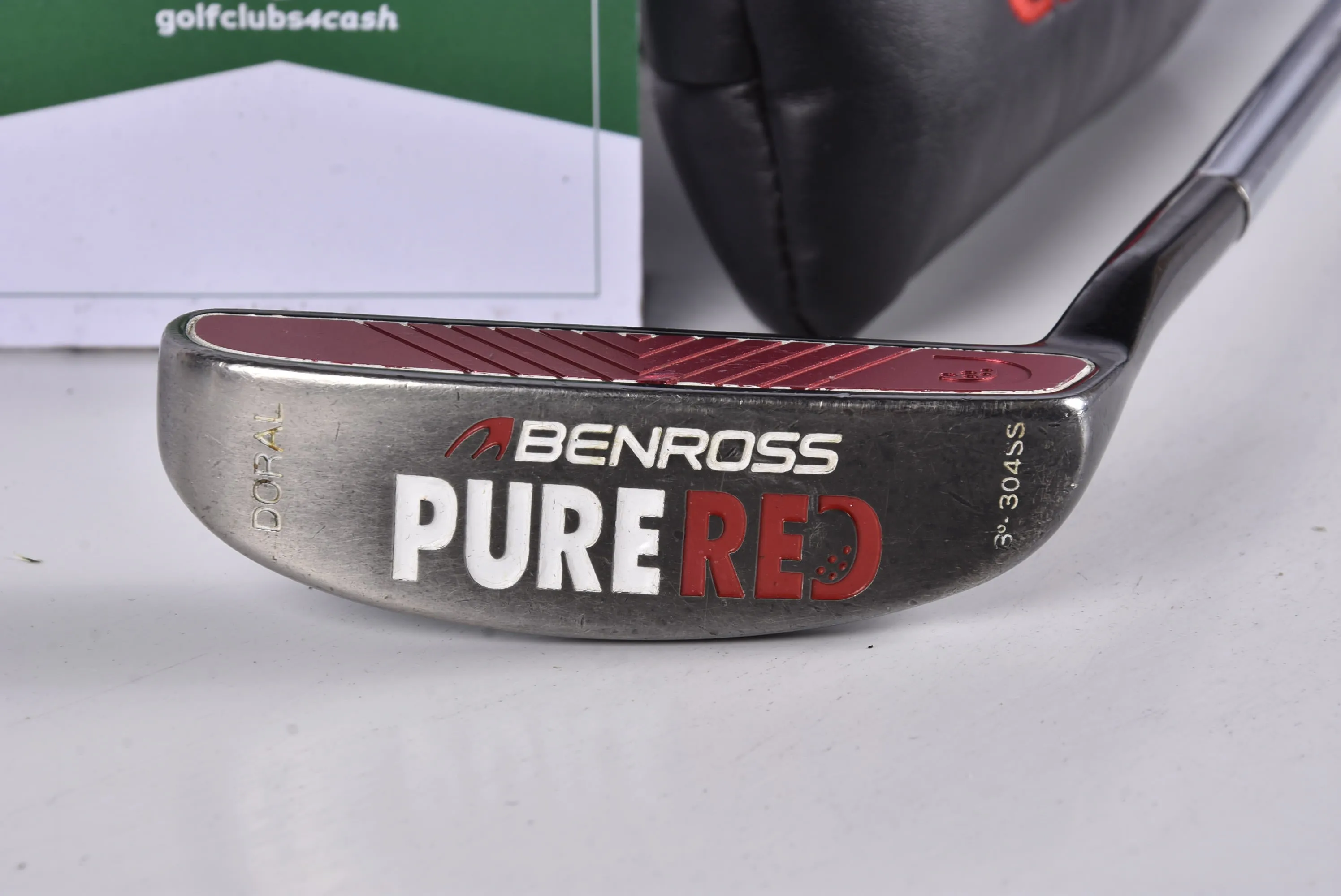 Benross Pure Red Doral Putter / 32.5 Inch