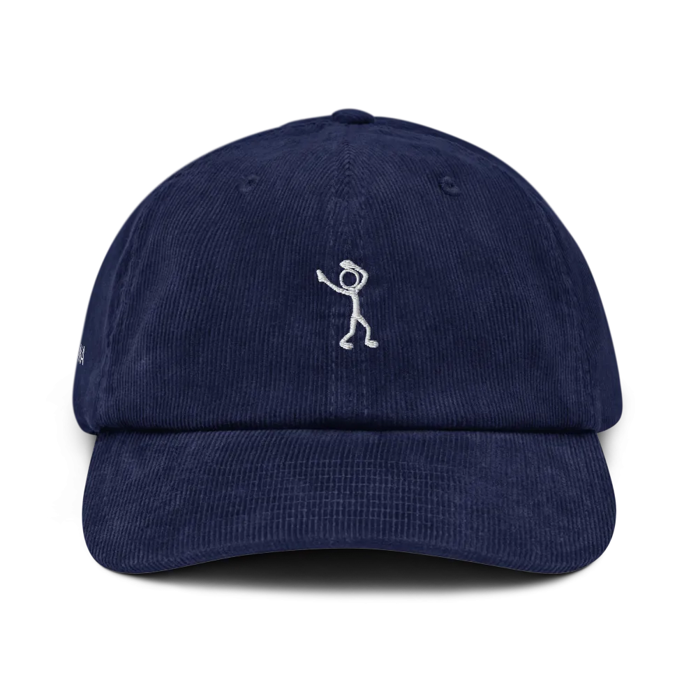 Blue Corduroy Hat