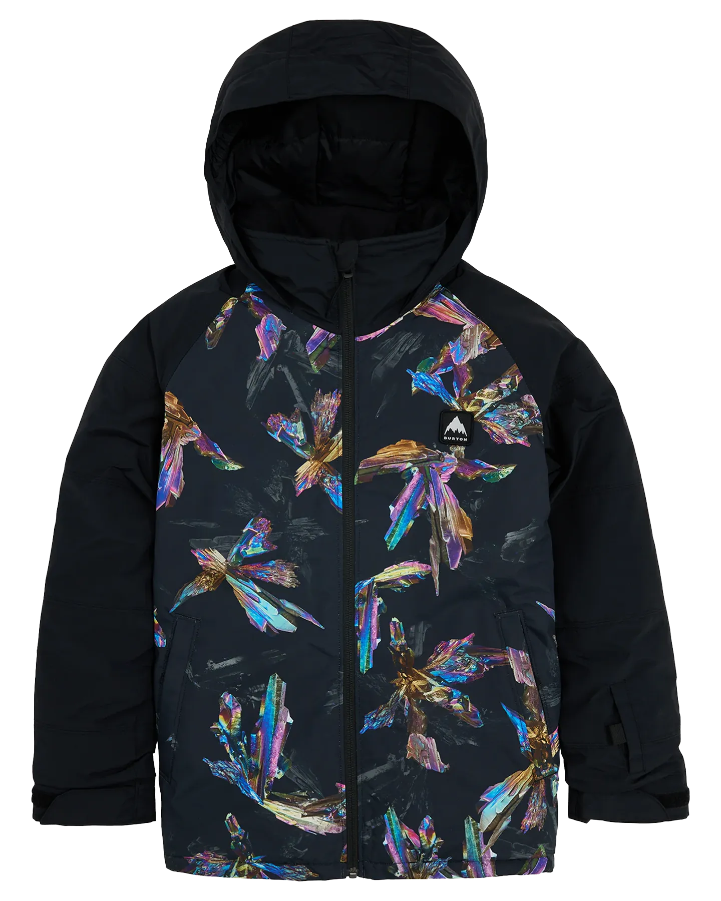 Burton Kids' Hart 2L Snow Jacket - True Black Crystals