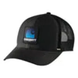 Canvas Logo Patch Cap | Black