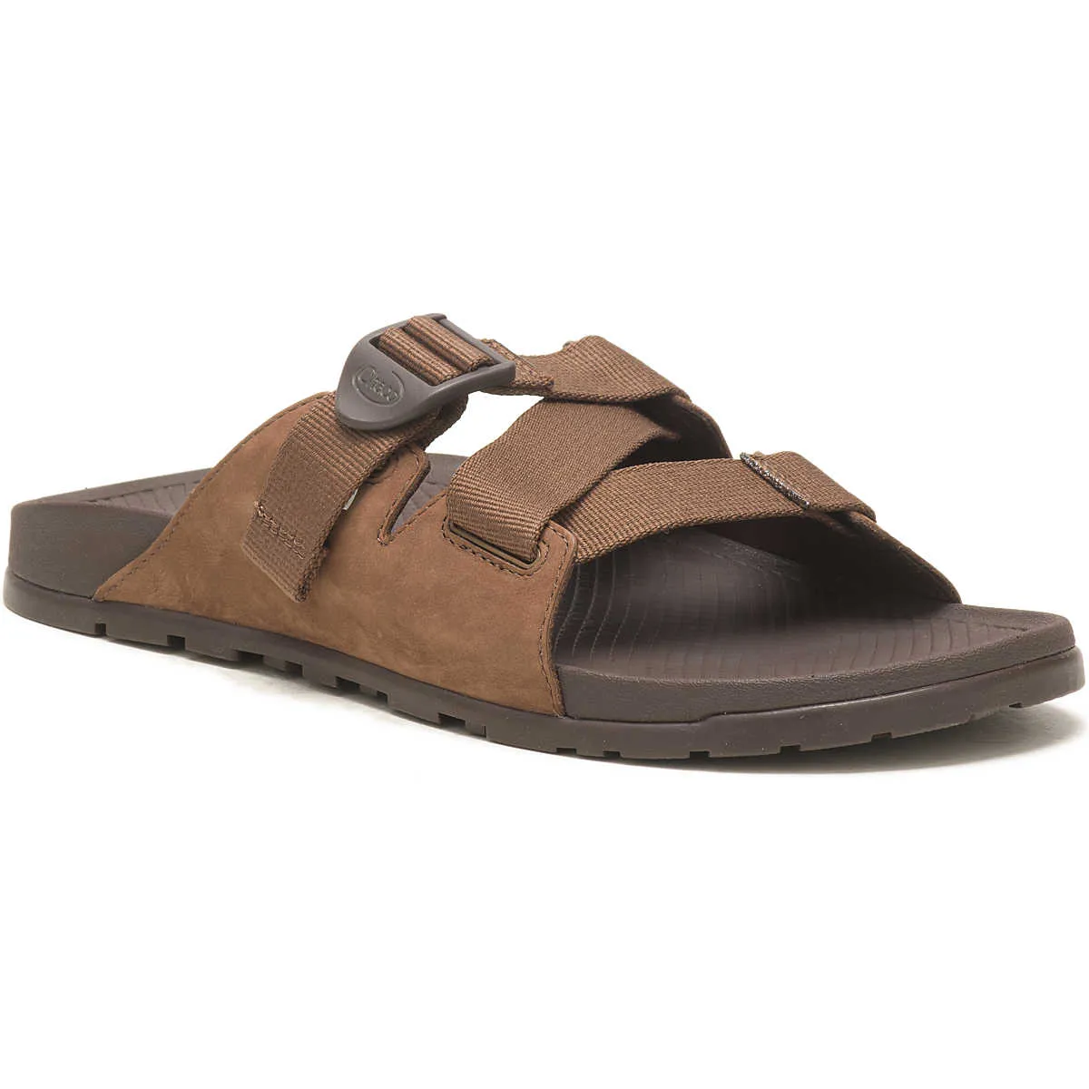 Chaco Lowdown Leather Slide / Men / Otter