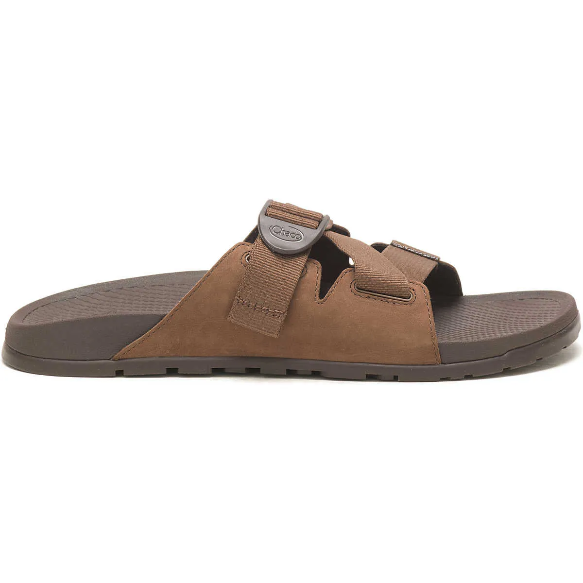 Chaco Lowdown Leather Slide / Men / Otter