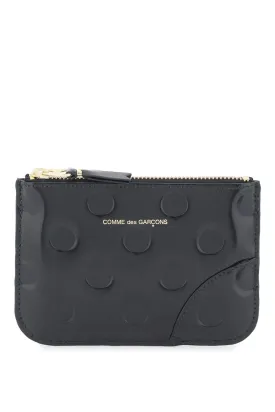 Comme des garcons wallet polka dot coin purse