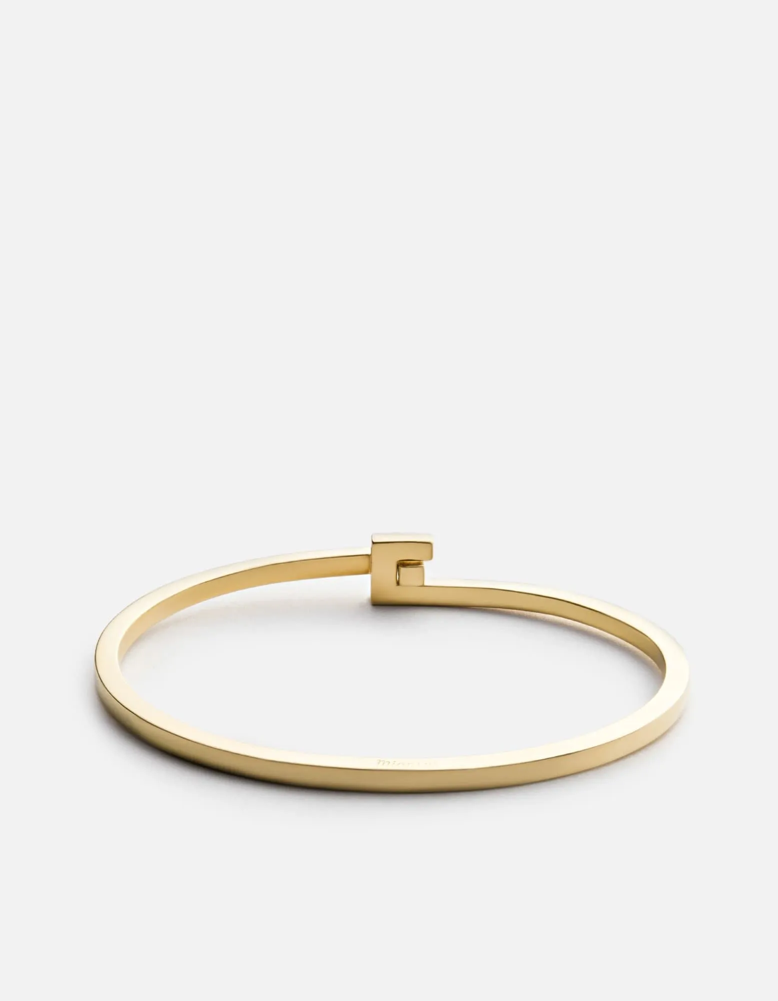 Cubist Cuff, Gold