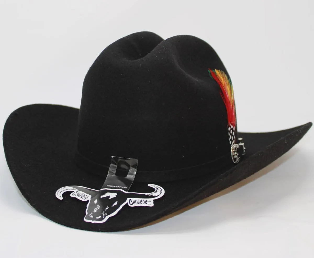 Cuernos Chuecos 6X Cowboy Felt Hat CC-0503