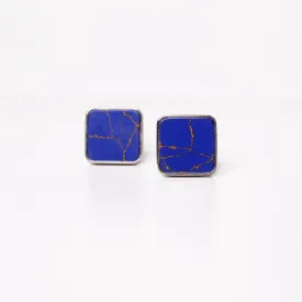 Cufflinks in Lapis Stone