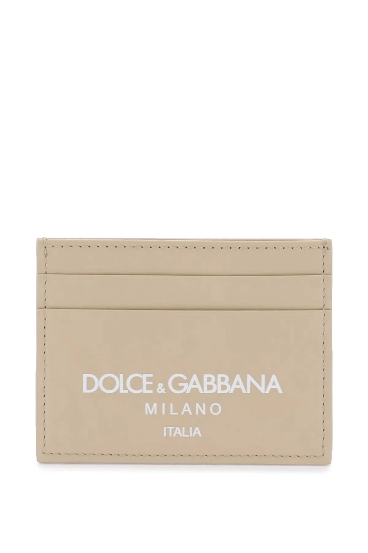 Dolce & gabbana logo leather cardholder