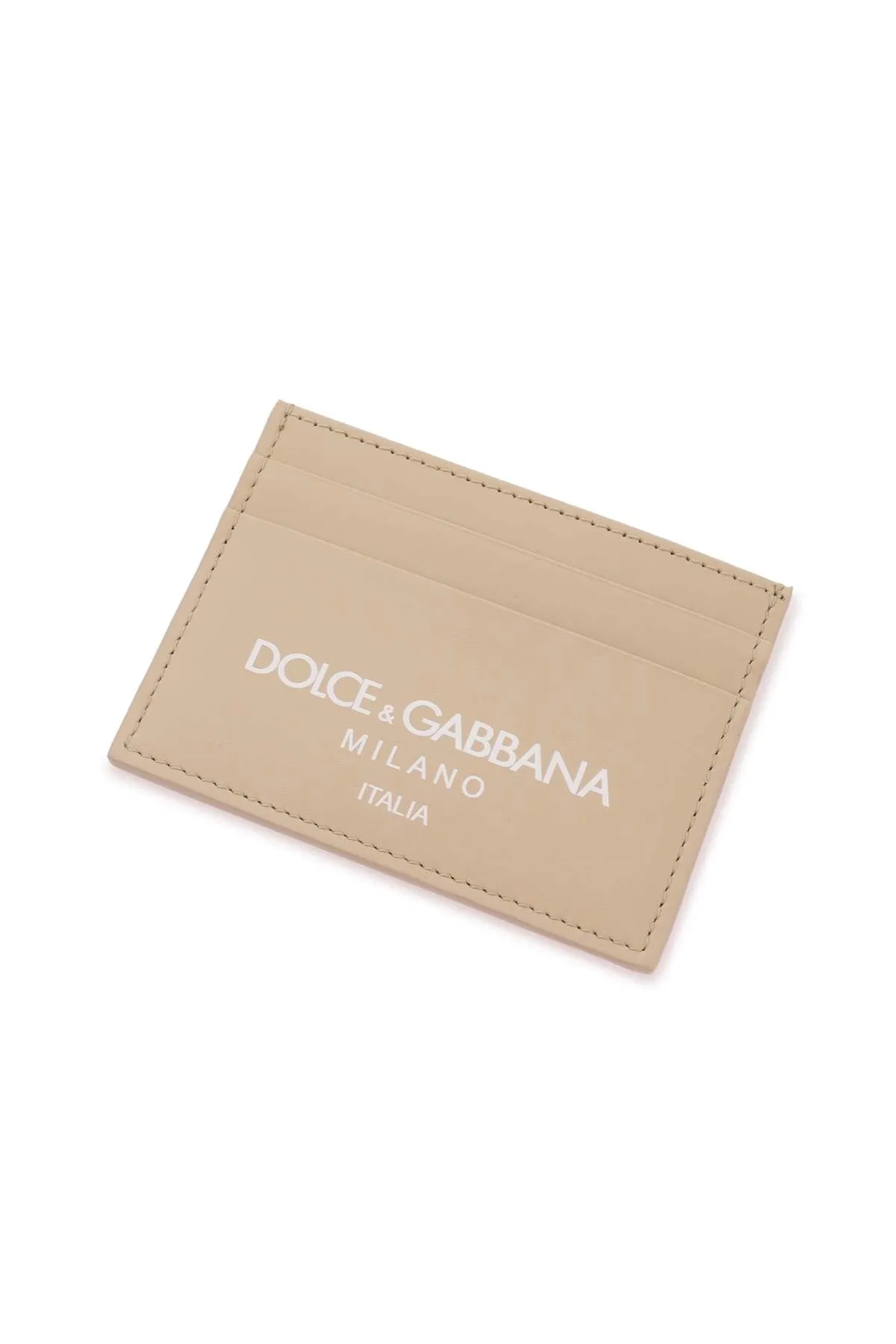 Dolce & gabbana logo leather cardholder