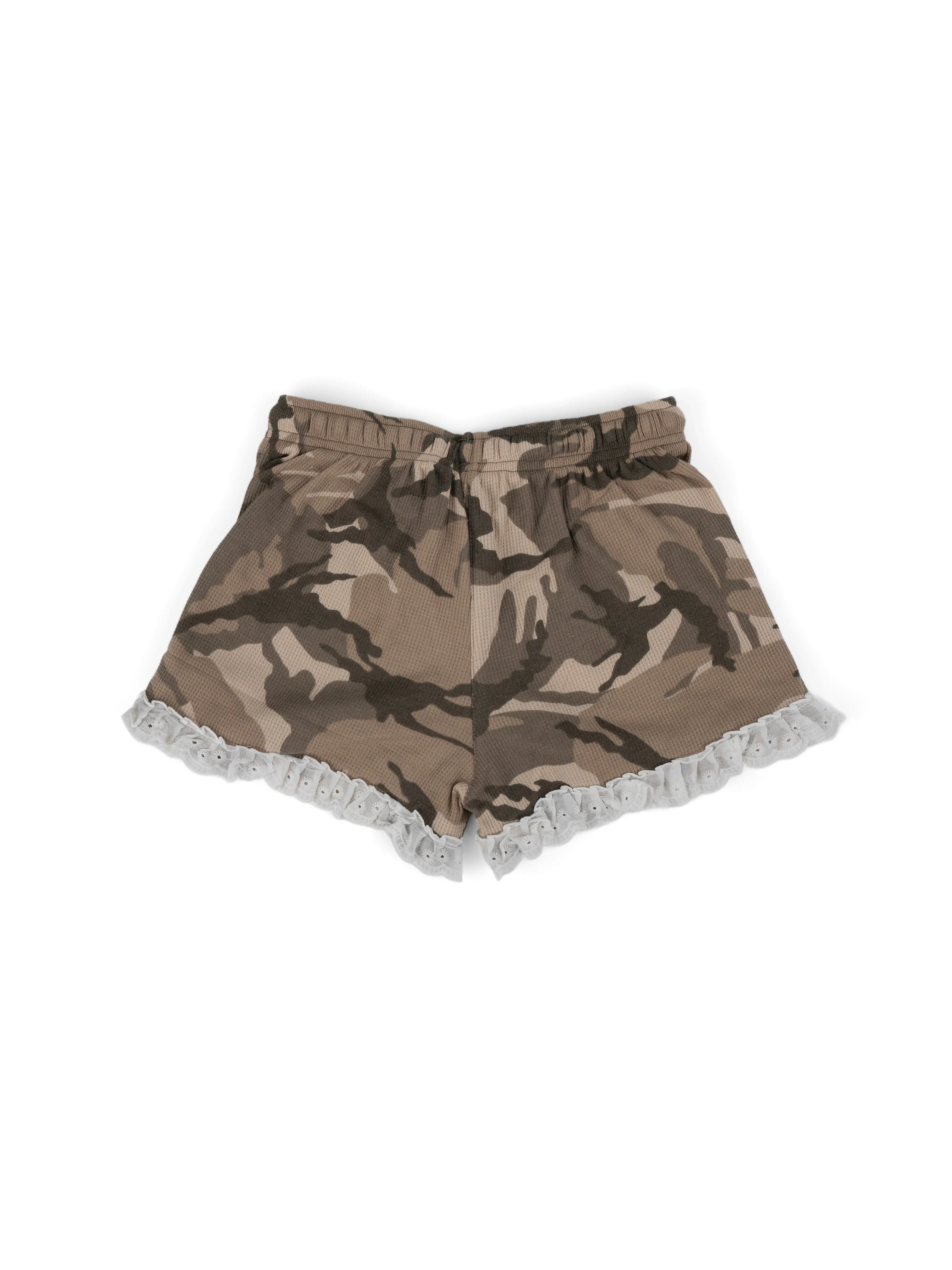 [EM] AEIOU Lace Shorts Collection ARMY KHAKI