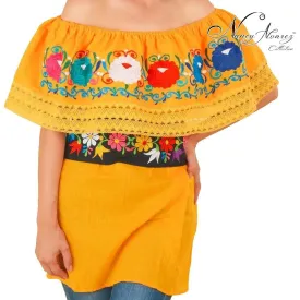 Embroidered Blouse NA-TM-77503