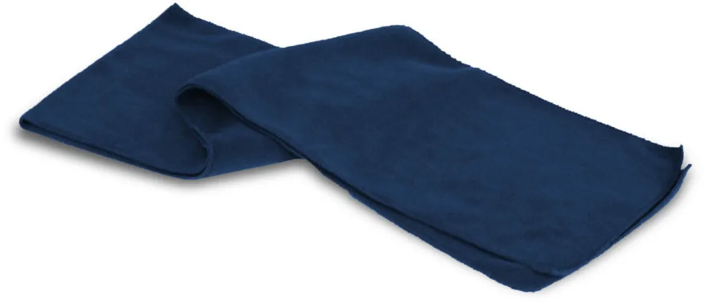 fleece scarf- navy Case of 48