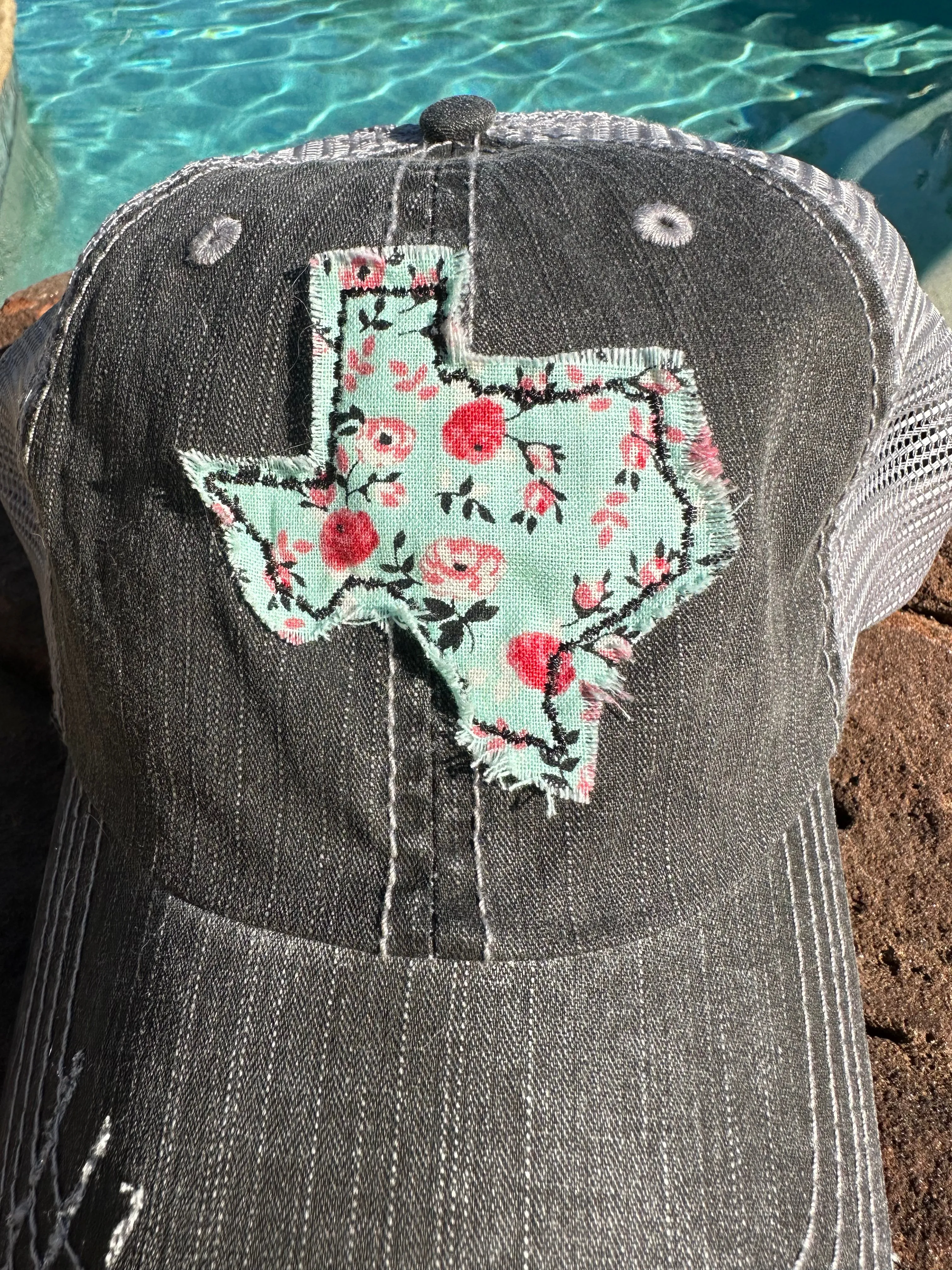 Floral Texas Trucker Cap