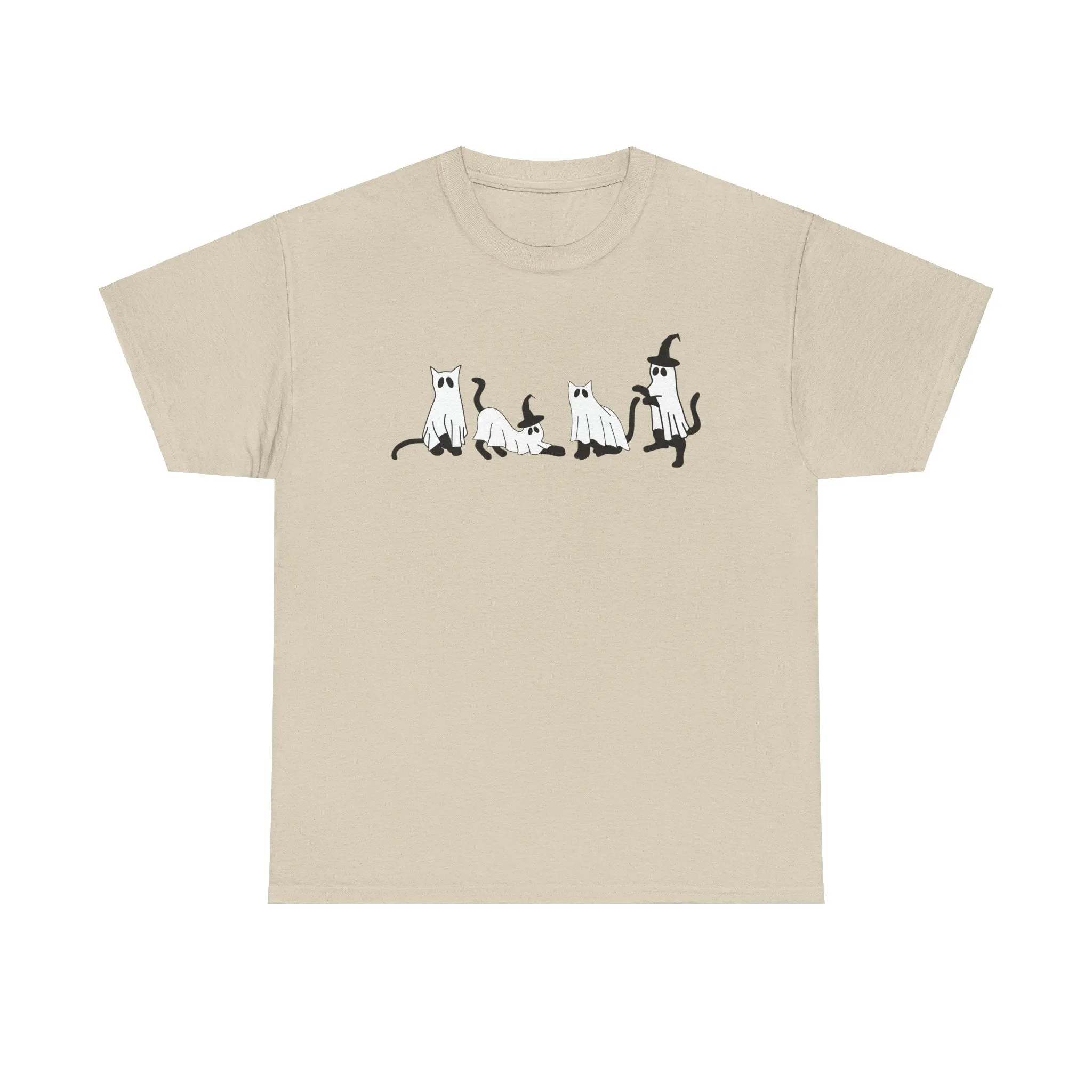 Ghostly Cats & Witch Hats Tee