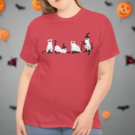 Ghostly Cats & Witch Hats Tee