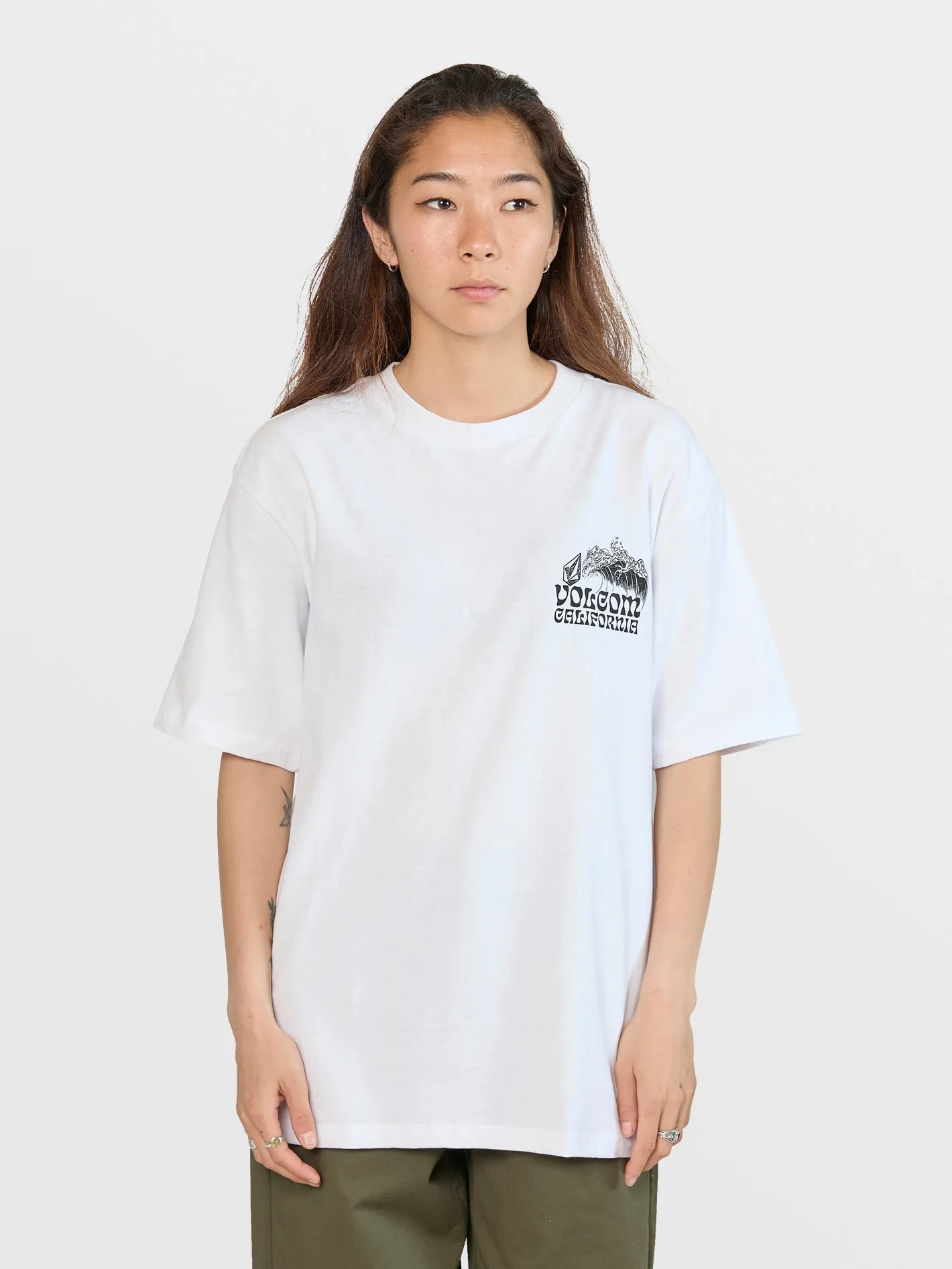 Goalden Bear Short Sleeve Tee Shirt - White