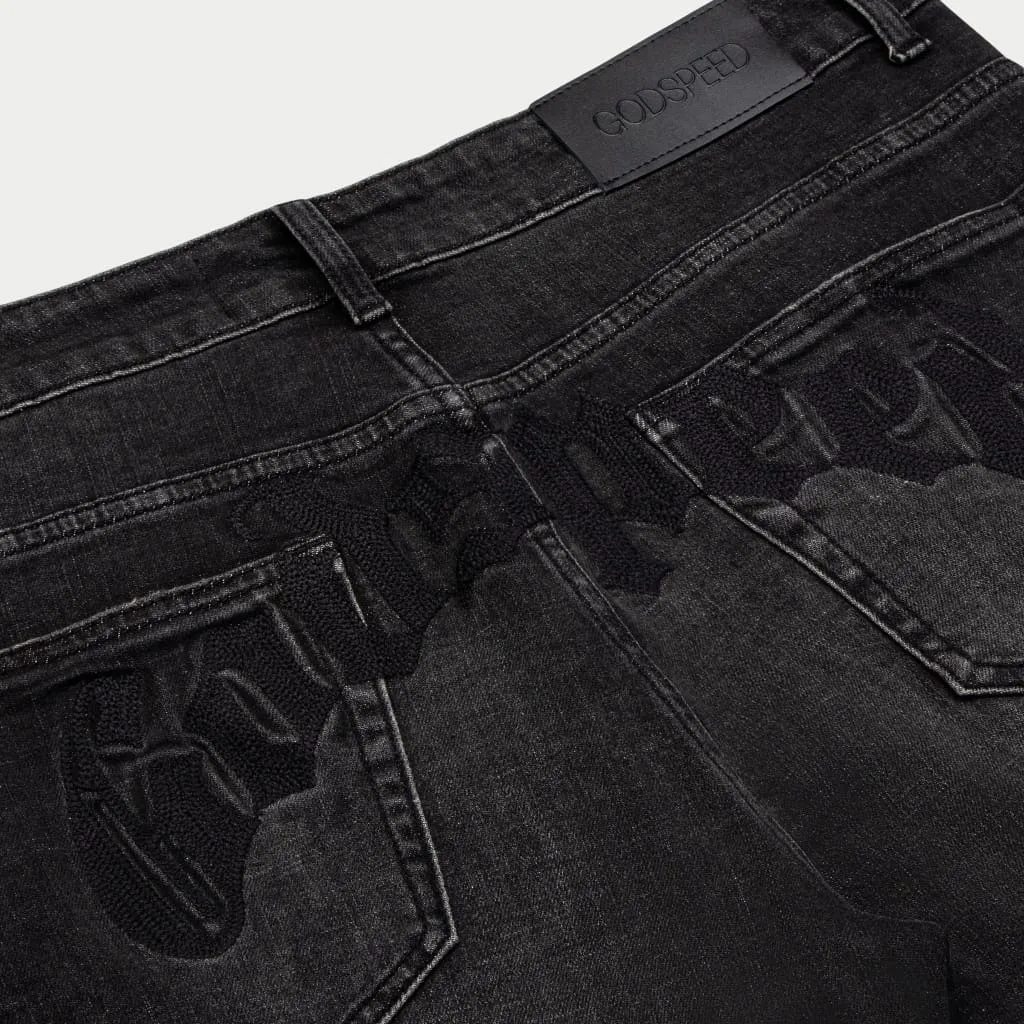 GS 4EVER Chain-Stitch Denim (Black)