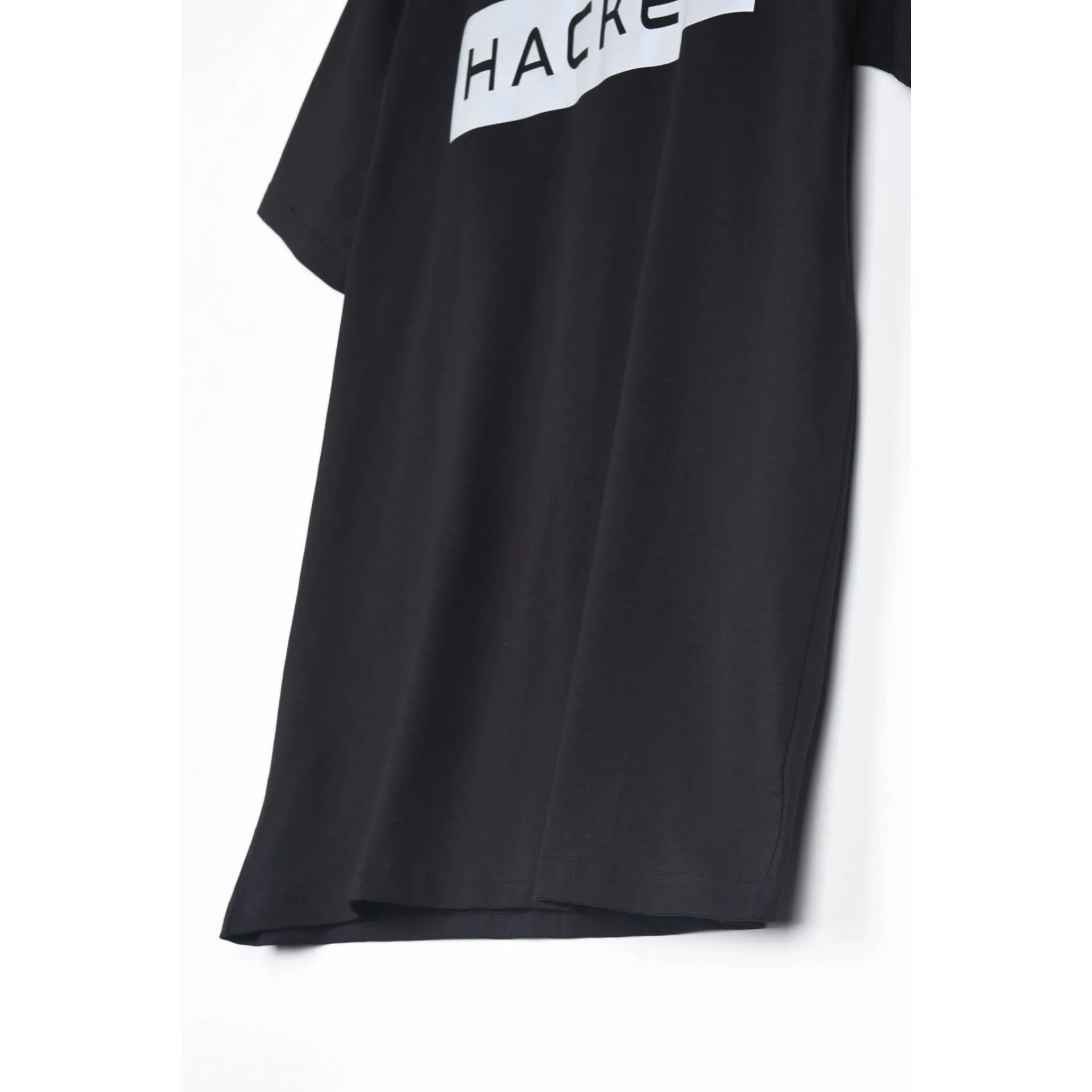 HC - Men 'Black' Hackett Printed Logo T-Shirt HC793