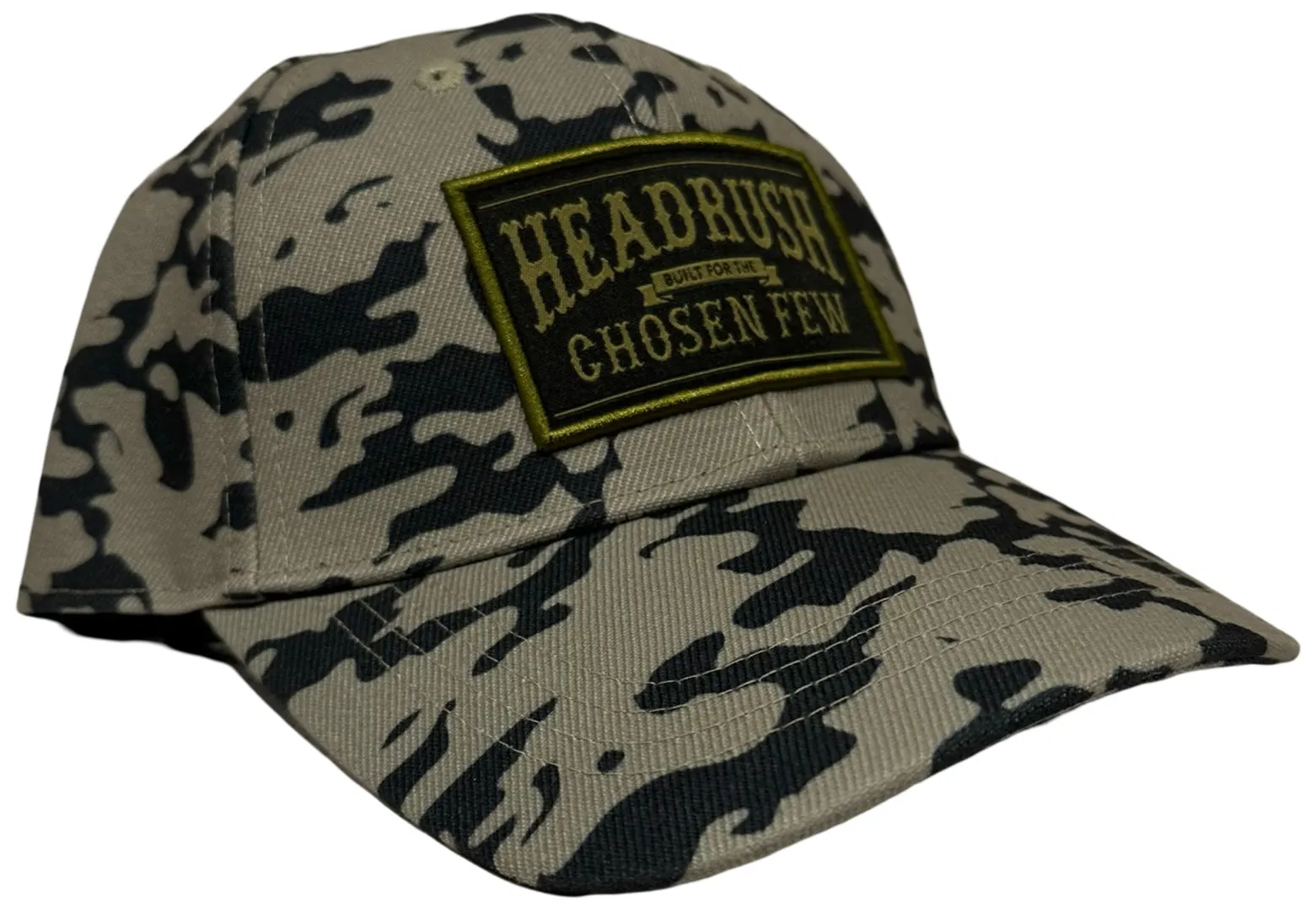 *HEADRUSH* (Camo) ~Built For The Chosen Few~ curved beak snapback hats