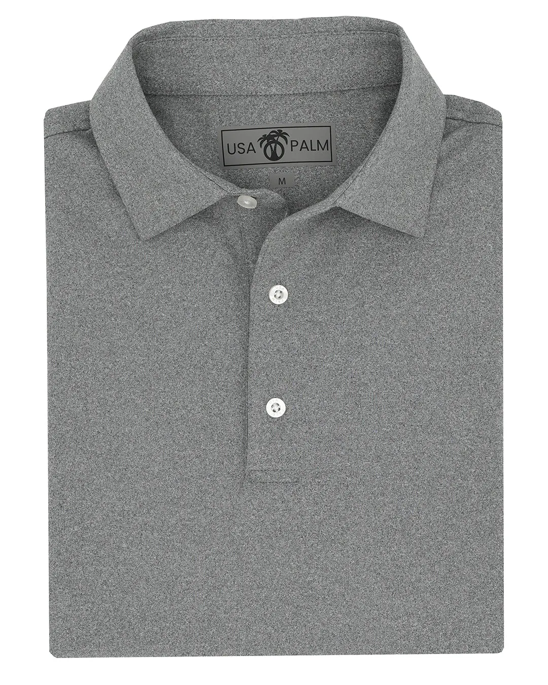 Heathered Polo