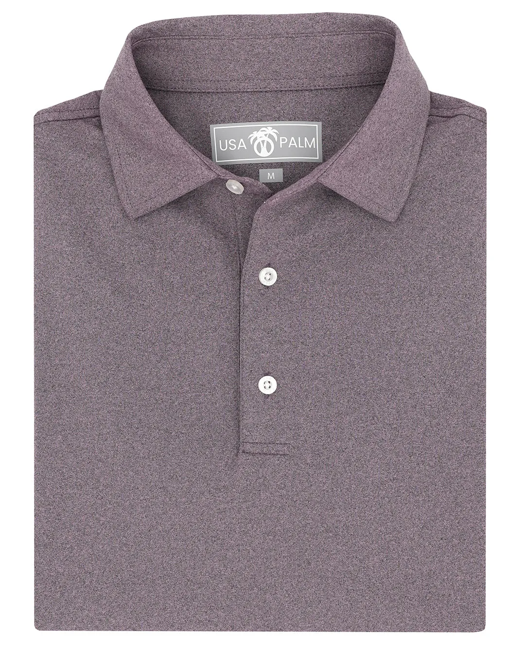 Heathered Polo