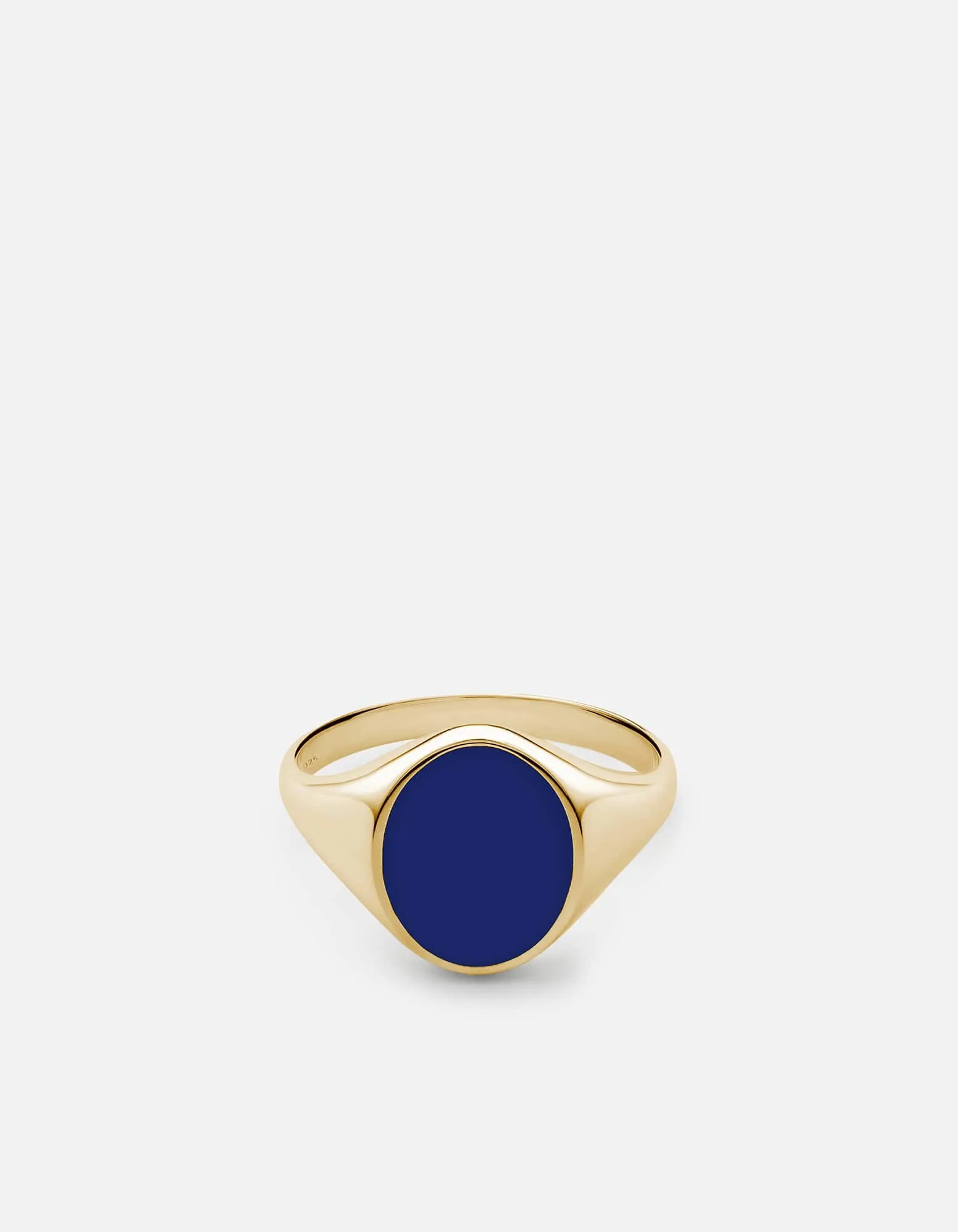 Heritage Ring, Gold/Blue