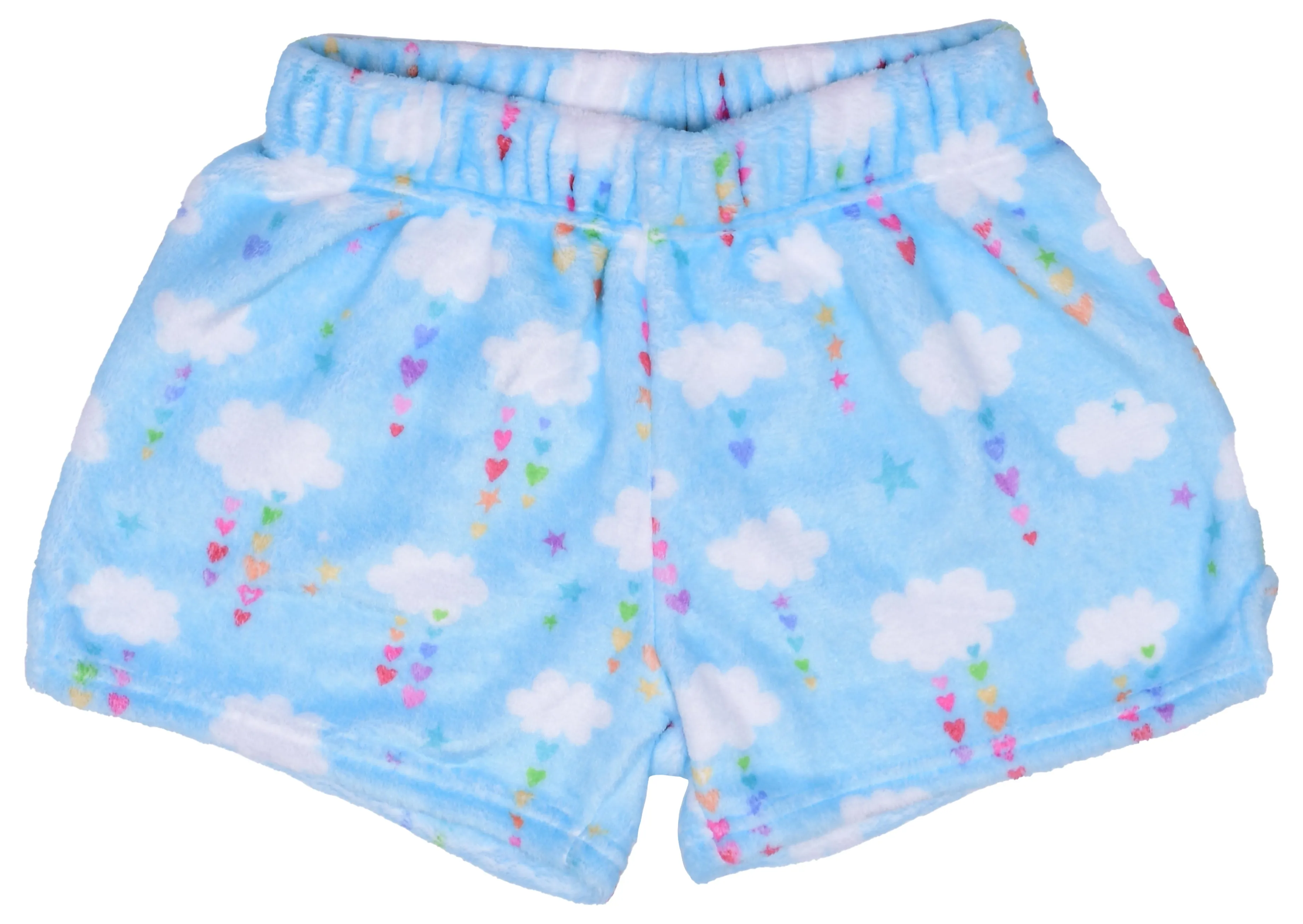 Iscream Cheerful Clouds Plush Shorts