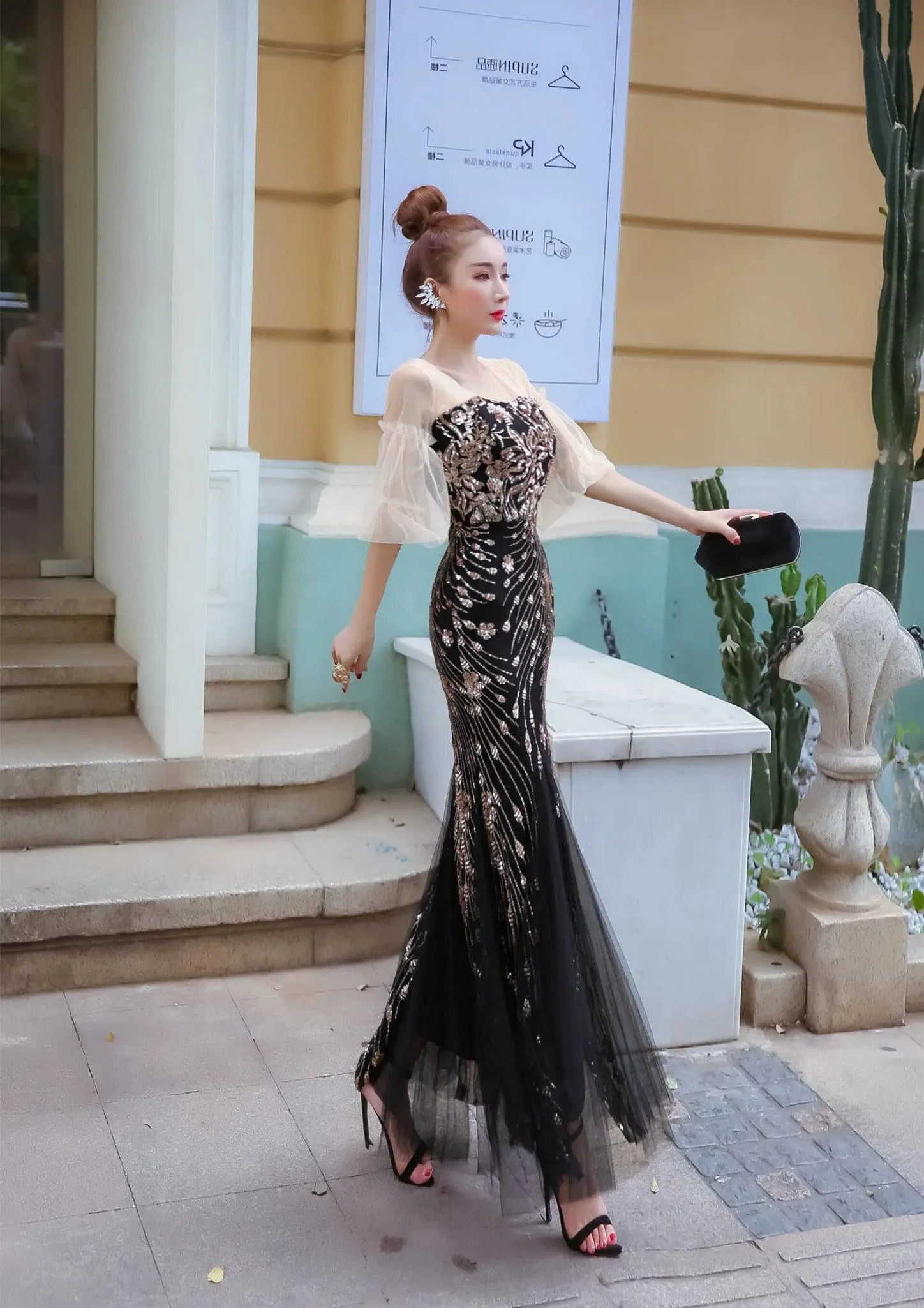 Jennifer Embellished Gown