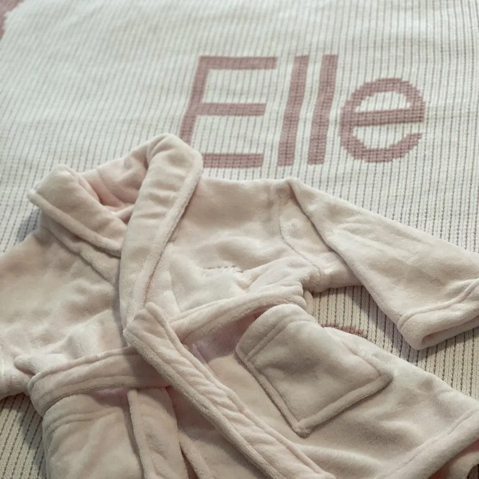 Kid's Custom Plush Robe