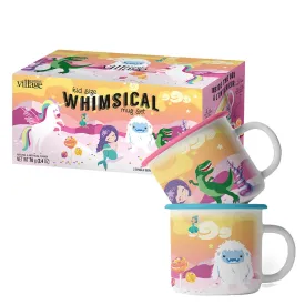 Kid's Whimsical Mug Set