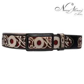 Leather Belt NA-WD1584-1520 Cinturon de Piel