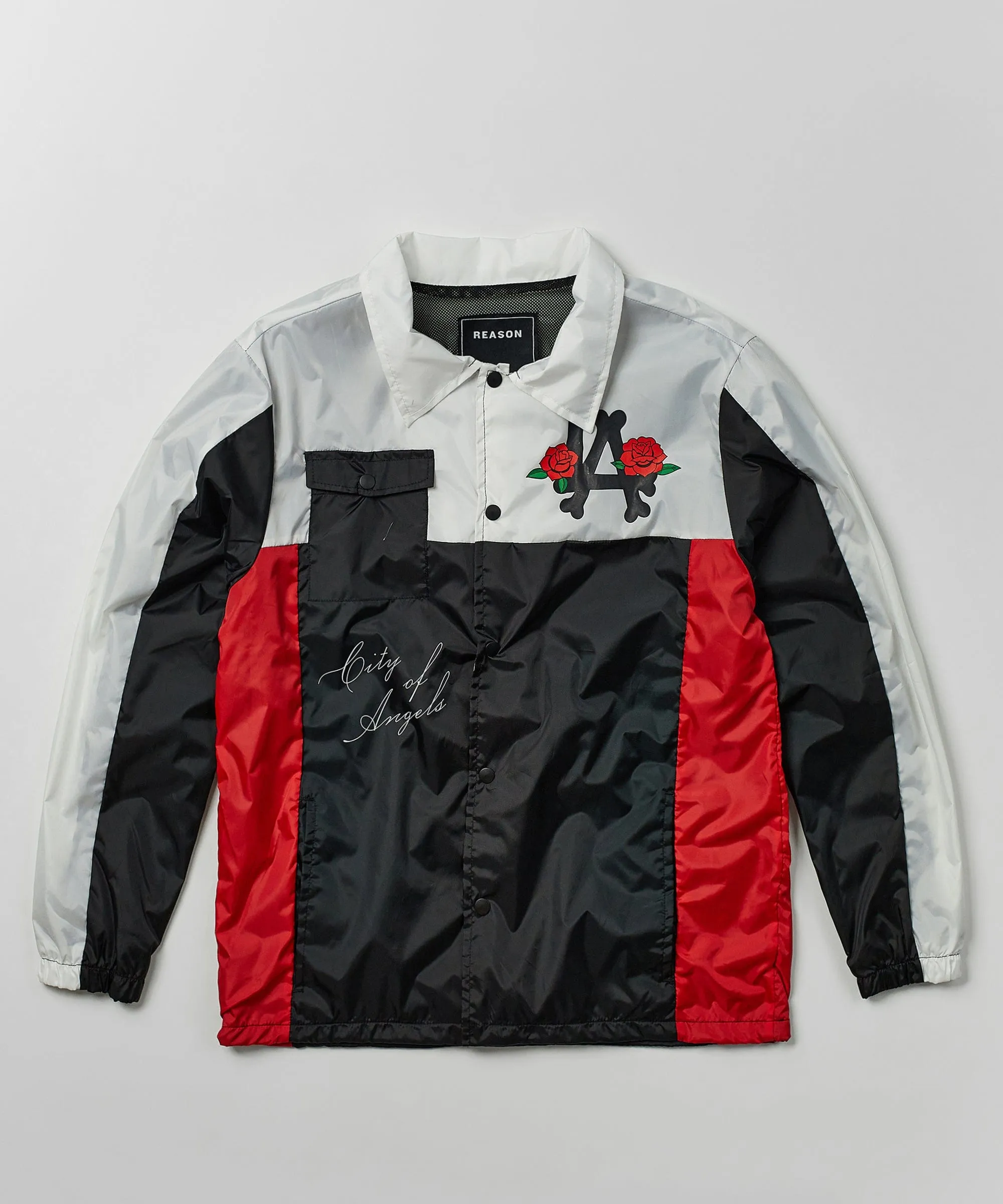 Los Angeles Coaches Jacket - Black