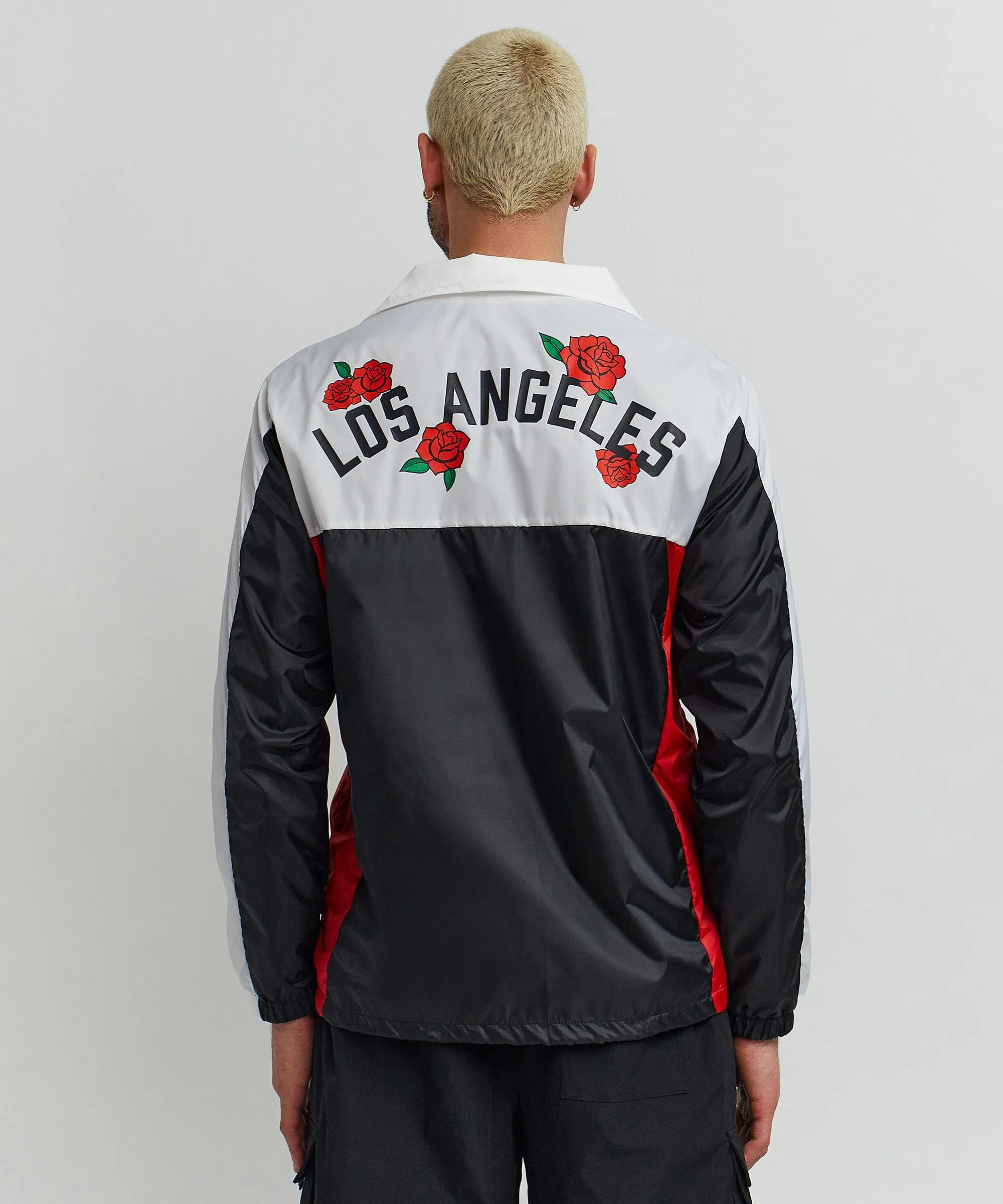 Los Angeles Coaches Jacket - Black