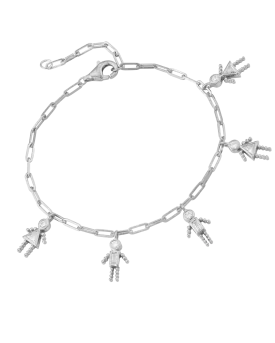 Mini Me Links Bracelet - 925 Sterling Silver