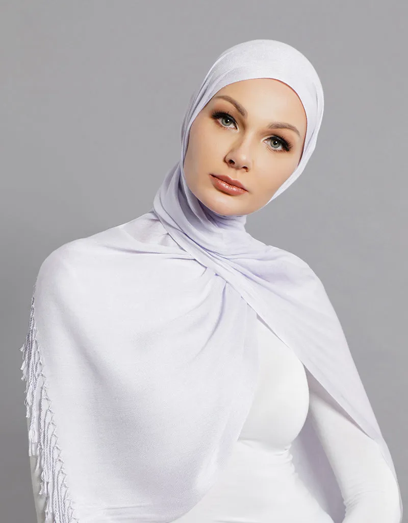 Modelle Twisted Scarves - Shades of White