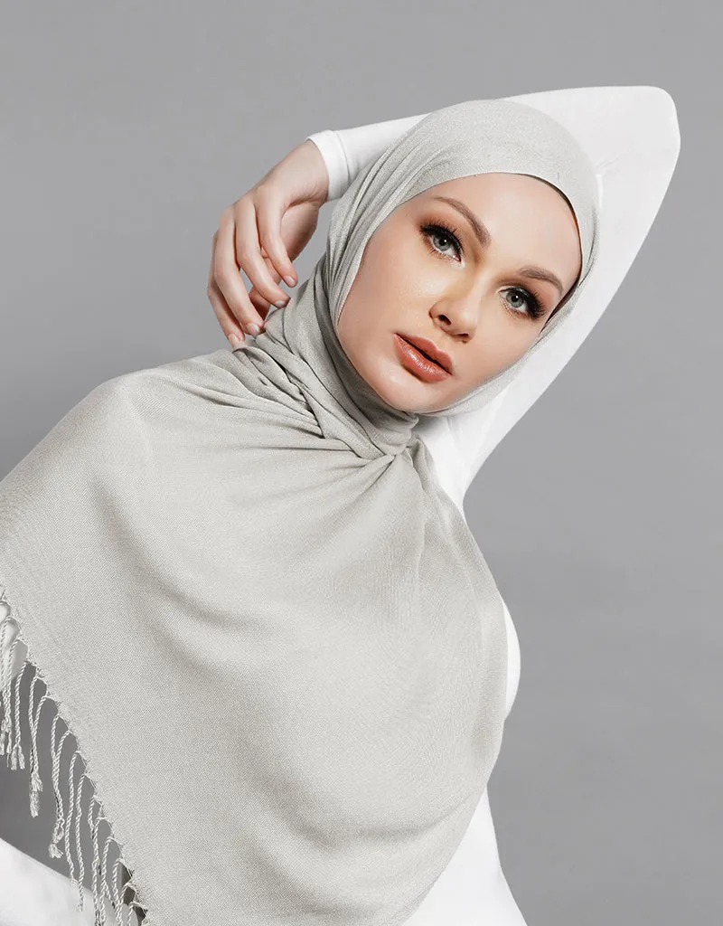 Modelle Twisted Scarves - Shades of White