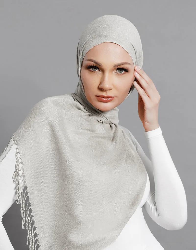 Modelle Twisted Scarves - Shades of White