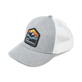 NH Patch Cap- Heather Grey/White Mesh