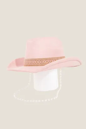 Ornate Band Cowboy Hat