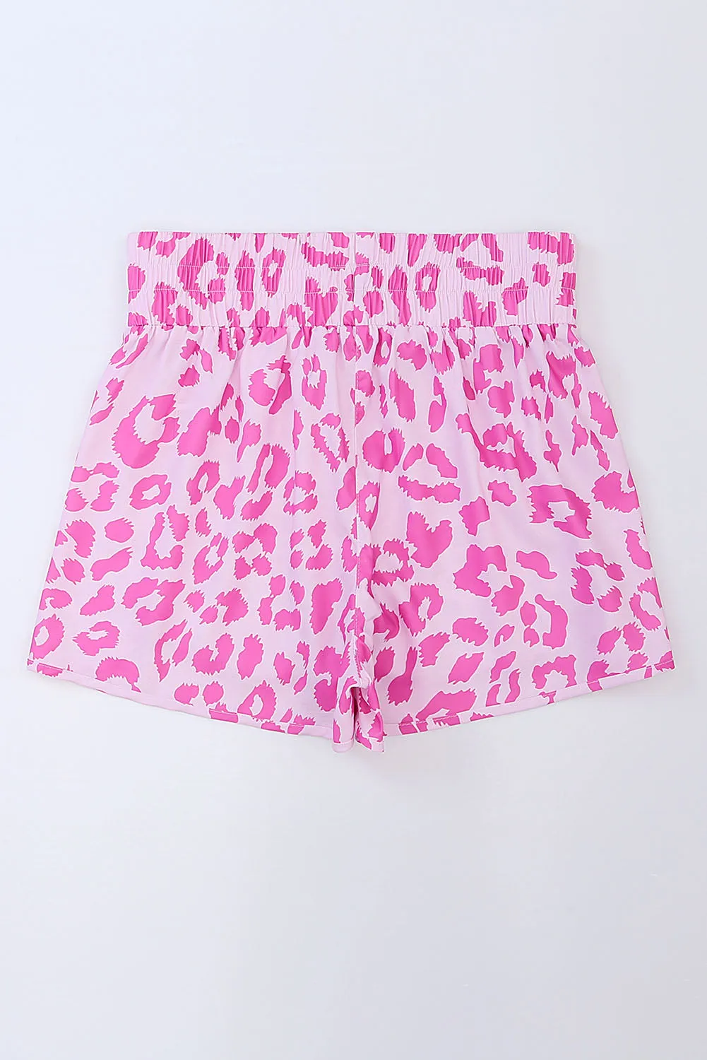 Pink Leopard Vacation Shorts