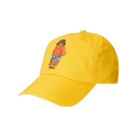 Polo Ralph Lauren Classic New Bond Chino Twill (Yellow Fin) Fishing Bear Sport Cap 710907264001