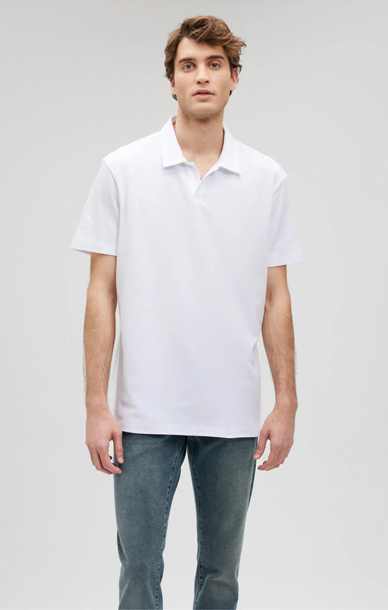 POLO SHIRT IN WHITE