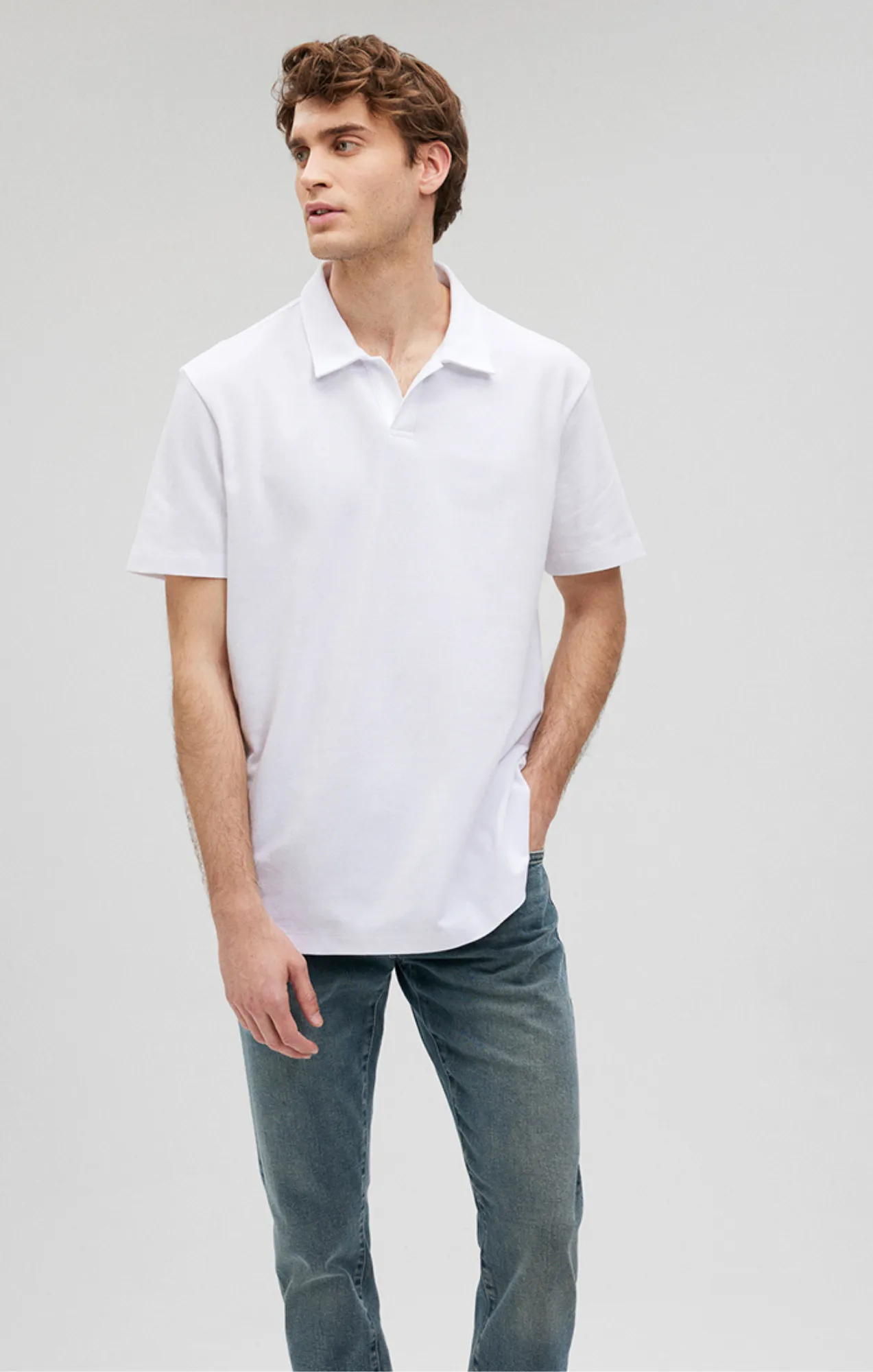 POLO SHIRT IN WHITE