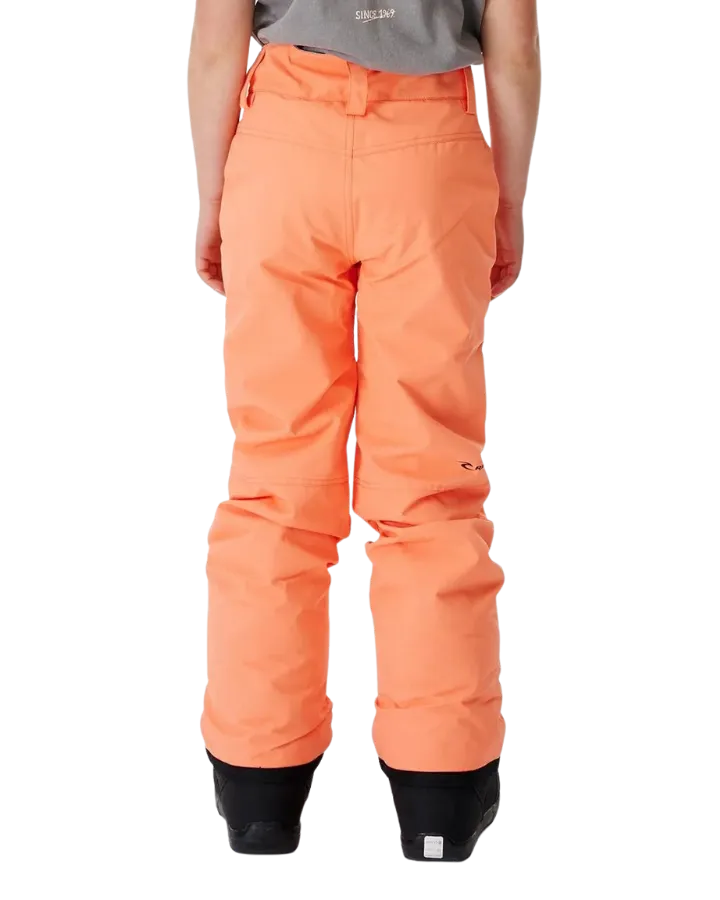 Rip Curl Olly Snow Pants Kids 10K  - Salmon  - 2023