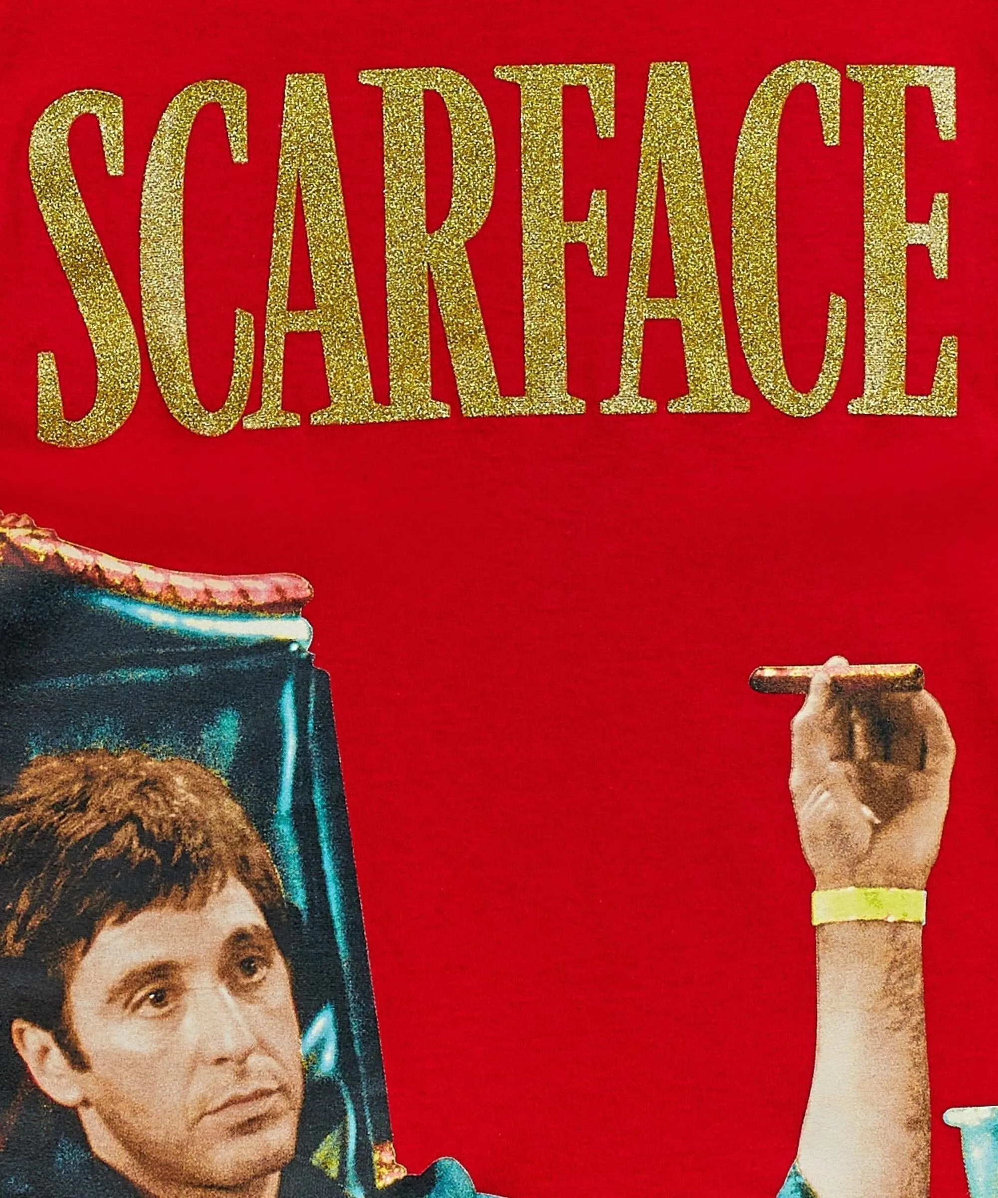 Scarface™ Photo Print Money Tee - Red