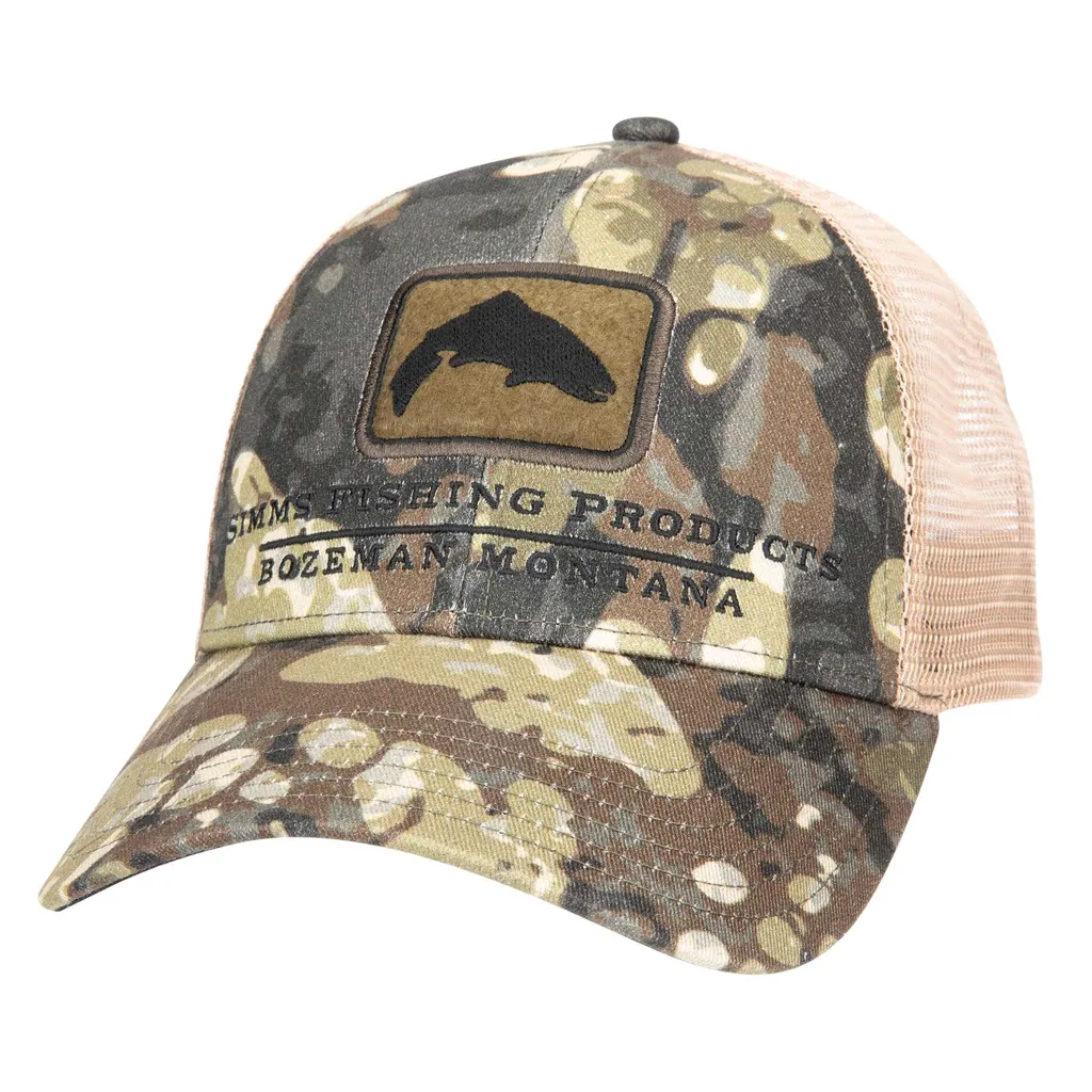 Simms Trout Icon Trucker Cap