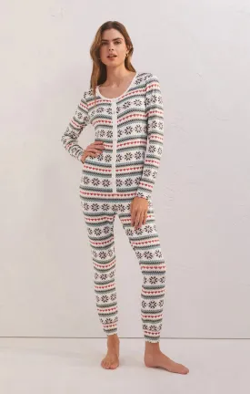 Snowflake Pointelle Onesie